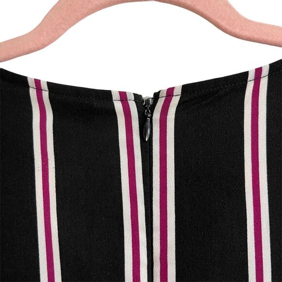 Who What Wear Striped Navy and Red Jumpsuit - Picture 7 of 7